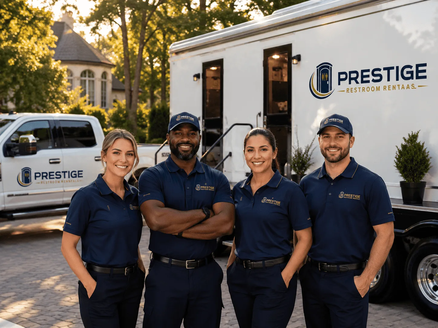 Trusted Luxury Portable Restrooms company in Webster, ND